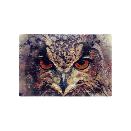 owl A4 Size Jigsaw Puzzle (Set of 80 Pieces)