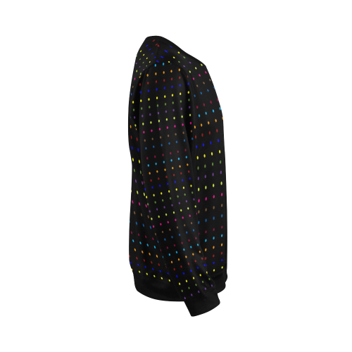 Dots & Colors Modern, Colorful pattern design All Over Print Crewneck Sweatshirt for Men (Model H18)