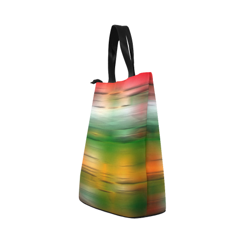 noisy gradient 3 by JamColors Nylon Lunch Tote Bag (Model 1670)