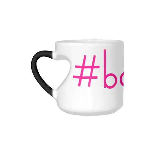 #bosslady Heart-shaped Morphing Mug