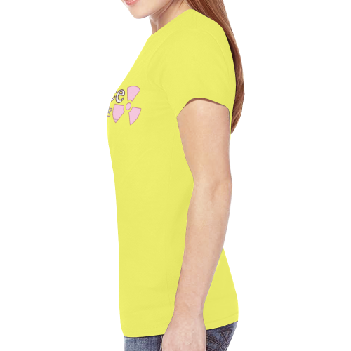 SCIENCE GIRL BGB PRINT TEE New All Over Print T-shirt for Women (Model T45)