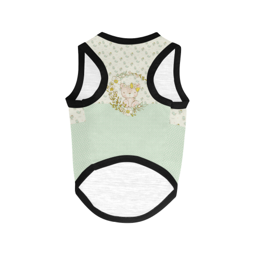 I love my Teddy All Over Print Pet Tank Top