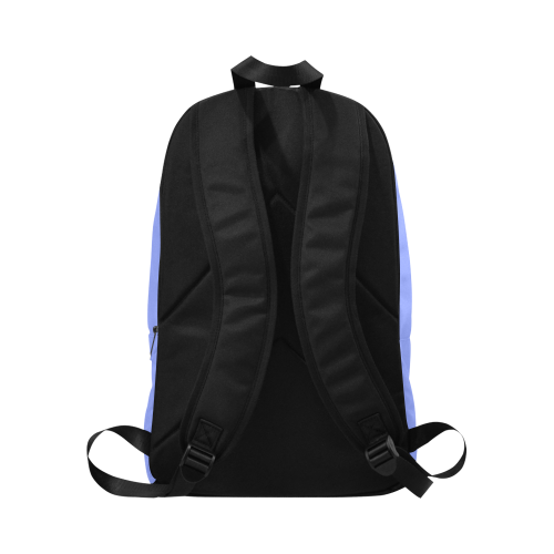 Alphabet Z Soft Blue Fabric Backpack for Adult (Model 1659)