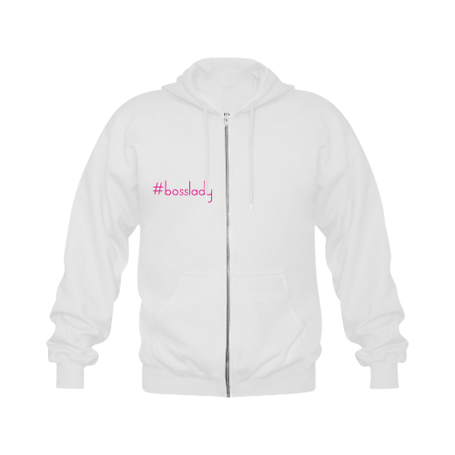 #bosslady Gildan Full Zip Hooded Sweatshirt (Model H02)