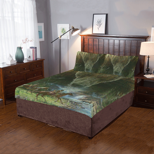 Spirit Of The Grizzly Bear 3-Piece Bedding Set