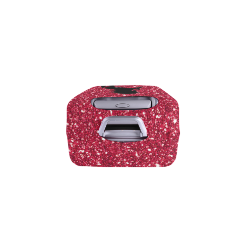 sparkling unicorn red by JAMcolors Luggage Cover/Small 18"-21"