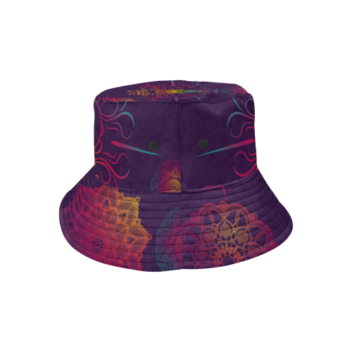 Hamsa Colorful Mandala All Over Print Bucket Hat