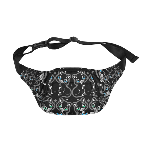 pussy cat Fanny Pack/Small (Model 1677)