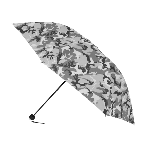 Woodland Urban City Black/Gray Camouflage Anti-UV Foldable Umbrella (U08)