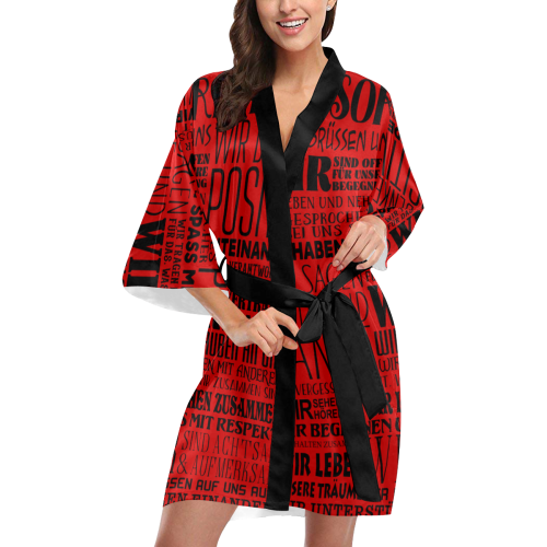 German House Rules - POSITIVE HAUSORDNUNG 1 Kimono Robe