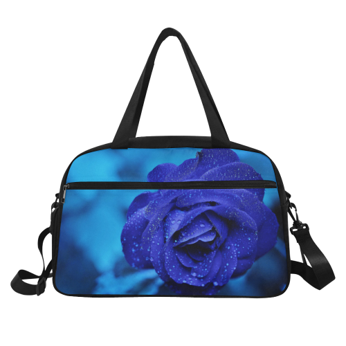Blue rose Fitness Handbag (Model 1671)