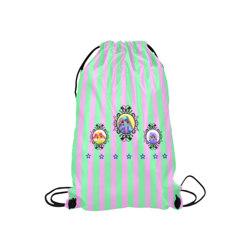 Formation1 Small Drawstring Bag Model 1604 (Twin Sides) 11"(W) * 17.7"(H)