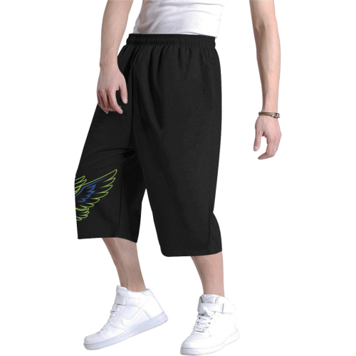 Sigma Alpha Gamma Men's All Over Print Baggy Shorts (Model L37)