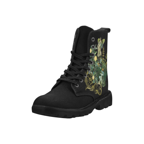 The Witch Way Martin Boots for Women (Black) (Model 1203H)