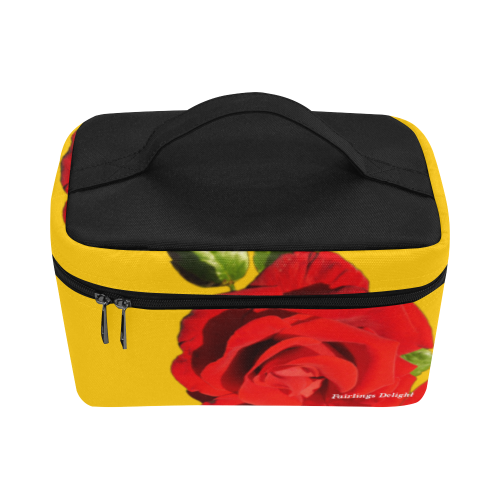 Fairlings Delight's Floral Luxury Collection- Red Rose Lunch Bag/Large 53086a4 Lunch Bag/Large (Model 1658)