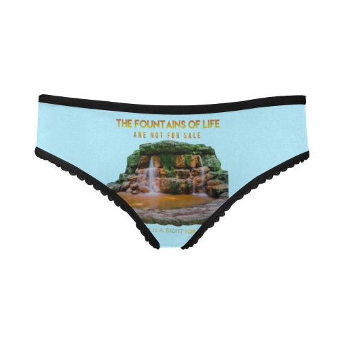 Fountains-of-Life Women's All Over Print Girl Briefs (Model L14)