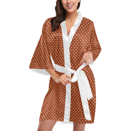 polkadots20160633 Kimono Robe