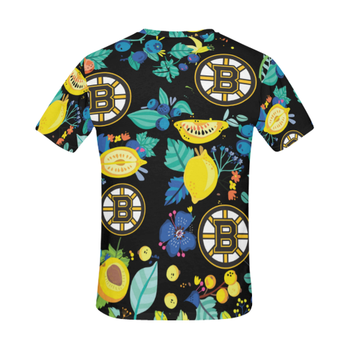Boston Bruins All Over Print T-Shirt for Men (USA Size) (Model T40)