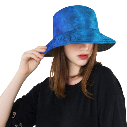 FADED-10 All Over Print Bucket Hat