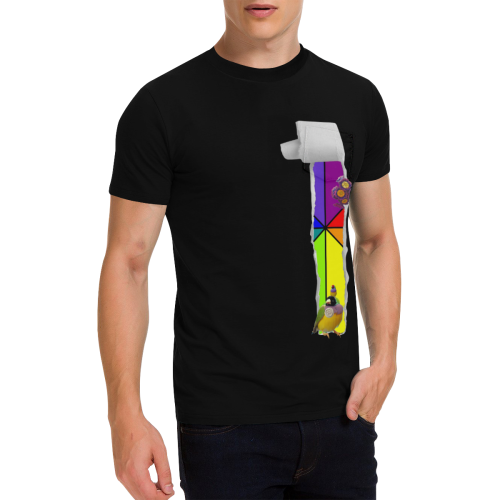 Brighter Days Are Coming 2 Men's All Over Print T-Shirt with Chest Pocket (Model T56)