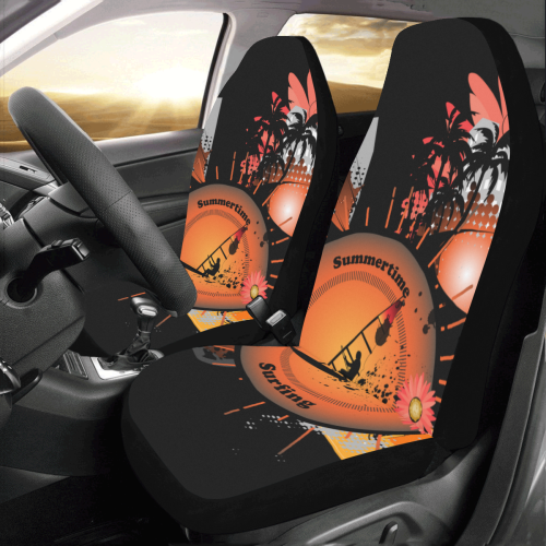 Watersport, surfing Car Seat Covers (Set of 2)