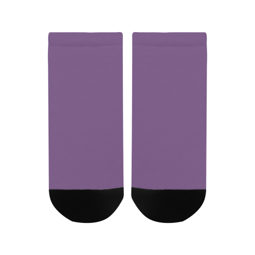 color purple 3515U Men's Ankle Socks