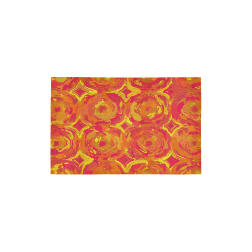 Red, Orange and Yellow Oils Area Rug 2'7"x 1'8‘’