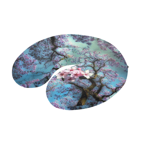 Cherry Blossom U-Shape Travel Pillow