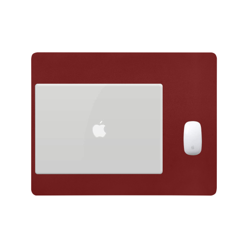 color blood red Mousepad 18"x14"