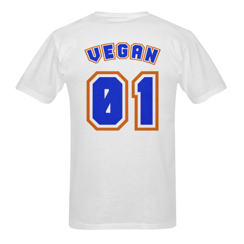 No. 1 Vegan Sunny Men's T- shirt (Model T06)