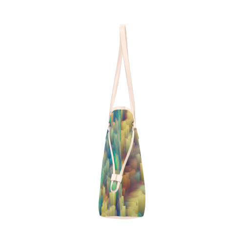 glitch art #colors Clover Canvas Tote Bag (Model 1661)