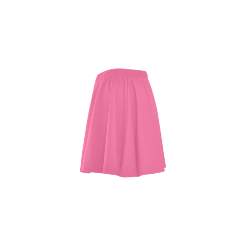 color French pink Mini Skating Skirt (Model D36)