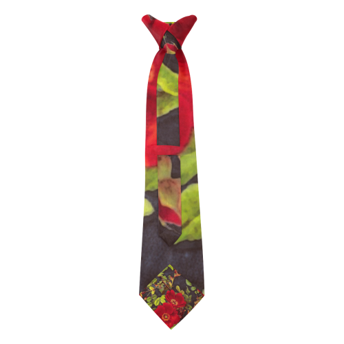 flowers #flowers #pattern #flora Custom Peekaboo Tie with Hidden Picture