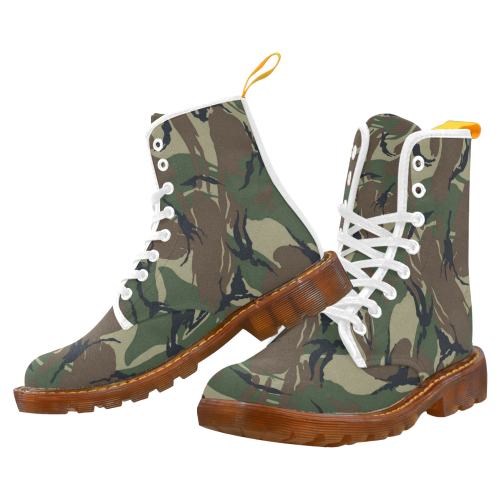 CAMOUFLAGE-WOODLAND 3 Martin Boots For Women Model 1203H