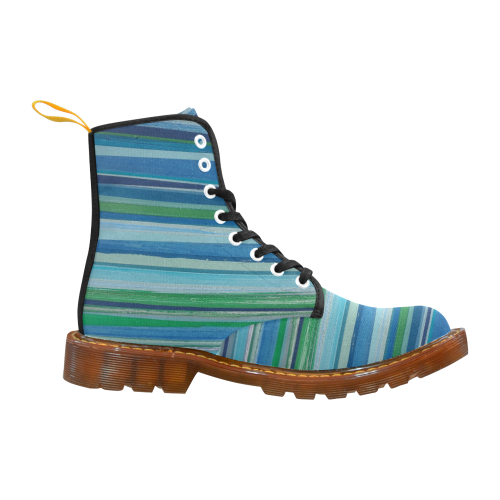 painted stripe 2 Martin Boots For Men Model 1203H