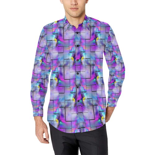 Composite by Artdream Men's All Over Print Casual Dress Shirt (Model T61)