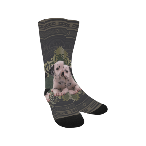 Cute dalmatian Trouser Socks (For Men)