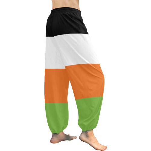 Gender Non-Binary Flag Women's All Over Print Harem Pants (Model L18)