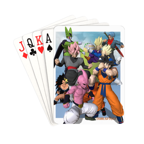 DBZ Cards Playing Cards 2.5"x3.5"