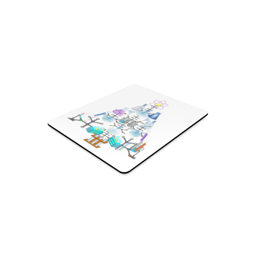 Oh Chemist Tree, Oh Chemistry, Science Christmas Rectangle Mousepad