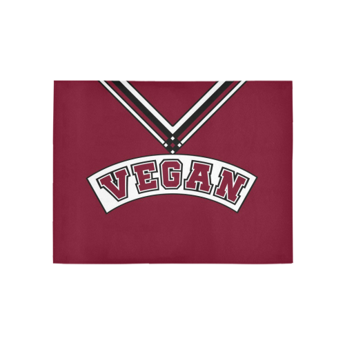 Vegan Cheerleader Area Rug 5'3''x4'