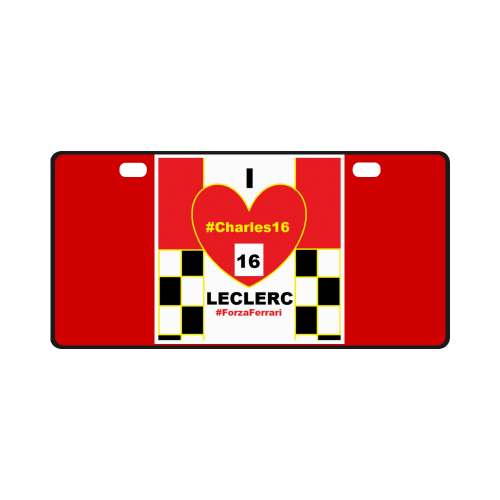 LECLERC License Plate