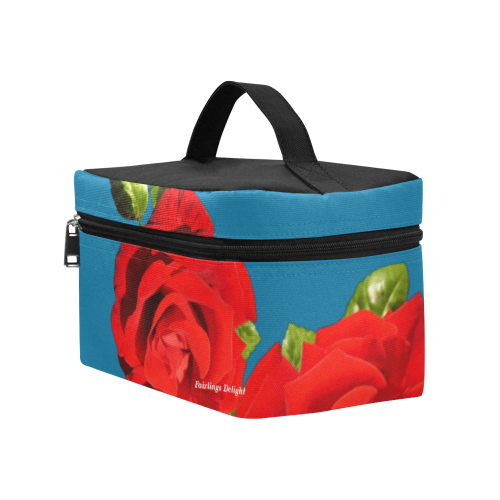 Fairlings Delight's Floral Luxury Collection- Red Rose Lunch Bag/Large 53086a15 Lunch Bag/Large (Model 1658)