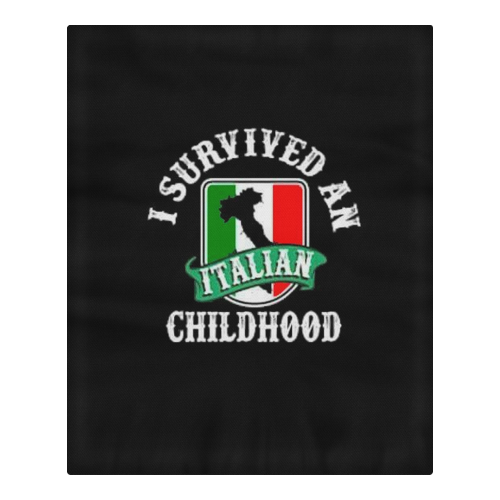 I Survived An Italian Childhood 3-Piece Bedding Set