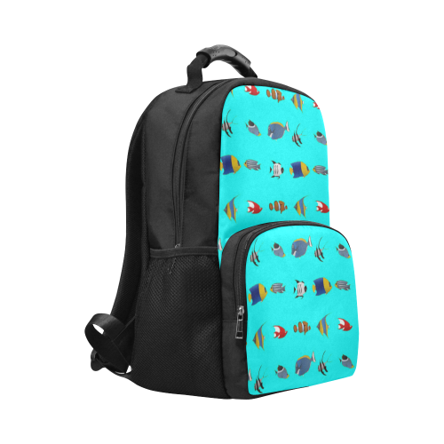 Rainbow fishes Unisex Laptop Backpack (Model 1663)