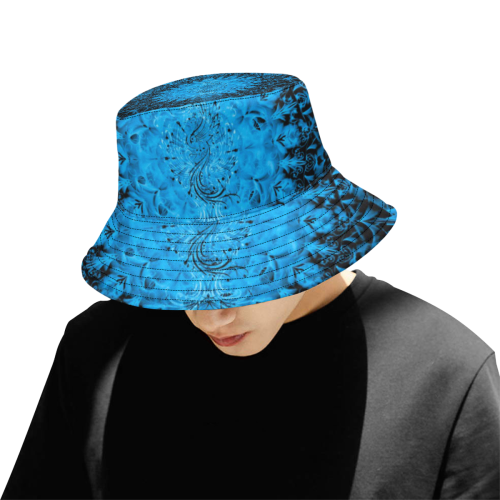 petales 12 All Over Print Bucket Hat for Men