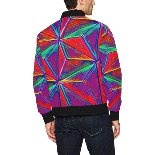 Vivid Life 1A by JamColors All Over Print Bomber Jacket for Men (Model H31)
