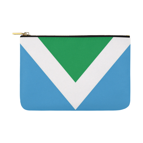 Vegan Flag Carry-All Pouch 12.5''x8.5''