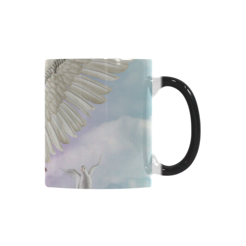 Fairy in the sky Custom Morphing Mug (11oz)