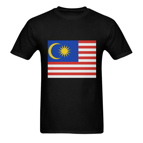 Malaysia Flag Men's T-Shirt in USA Size (Two Sides Printing)